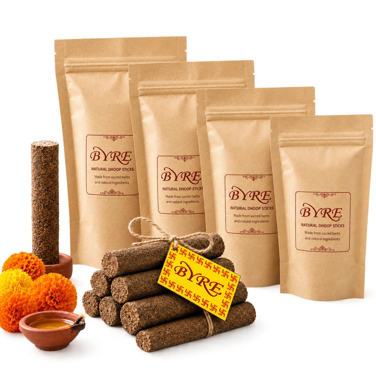 Cow Dung Dhoop Sticks